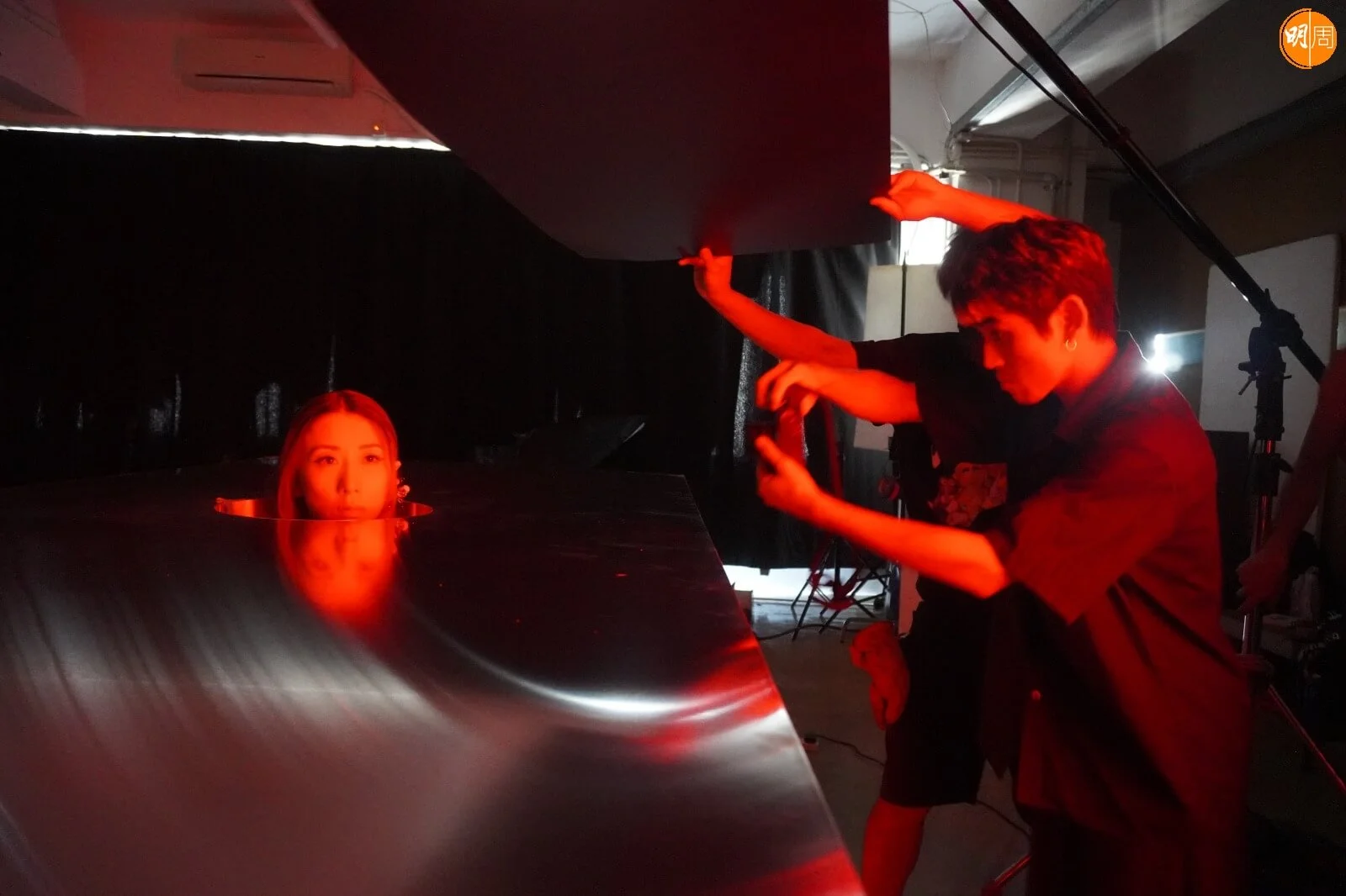 拍攝海報是Vincy歷來最輕鬆的一次。