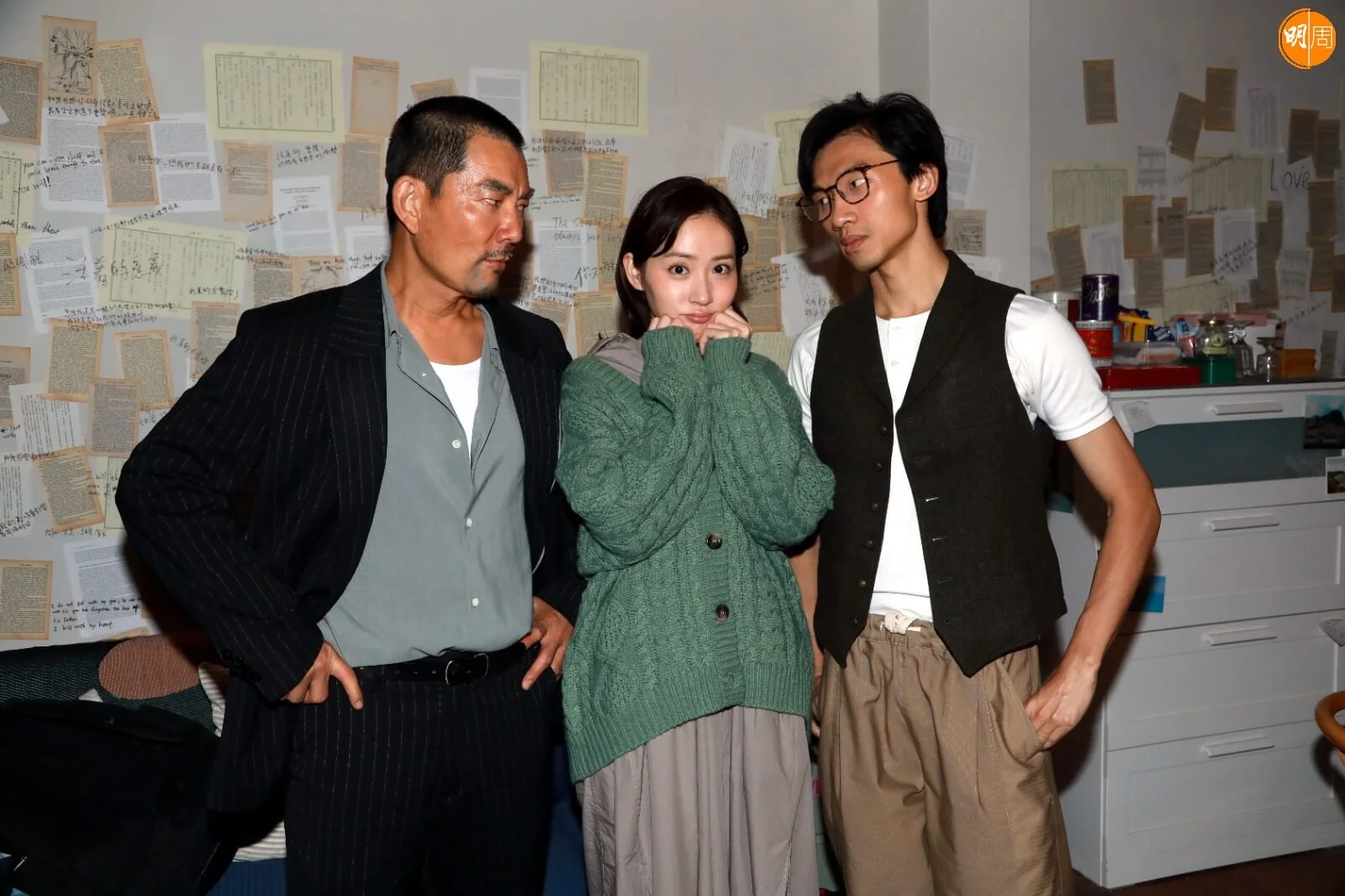 戲中吳海昕和陳湛文是小齊鄰居。