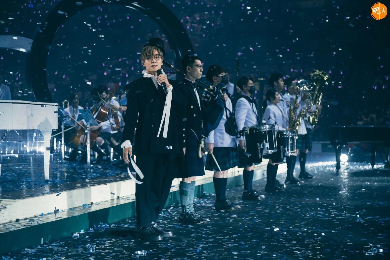 為了今次演唱會,林家謙特別練舞送給觀眾驚喜。