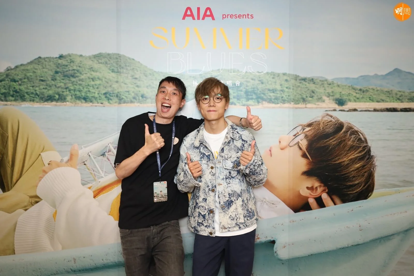 演唱會總監馮貽柏Alex早在七月中已帶家謙感受紅館