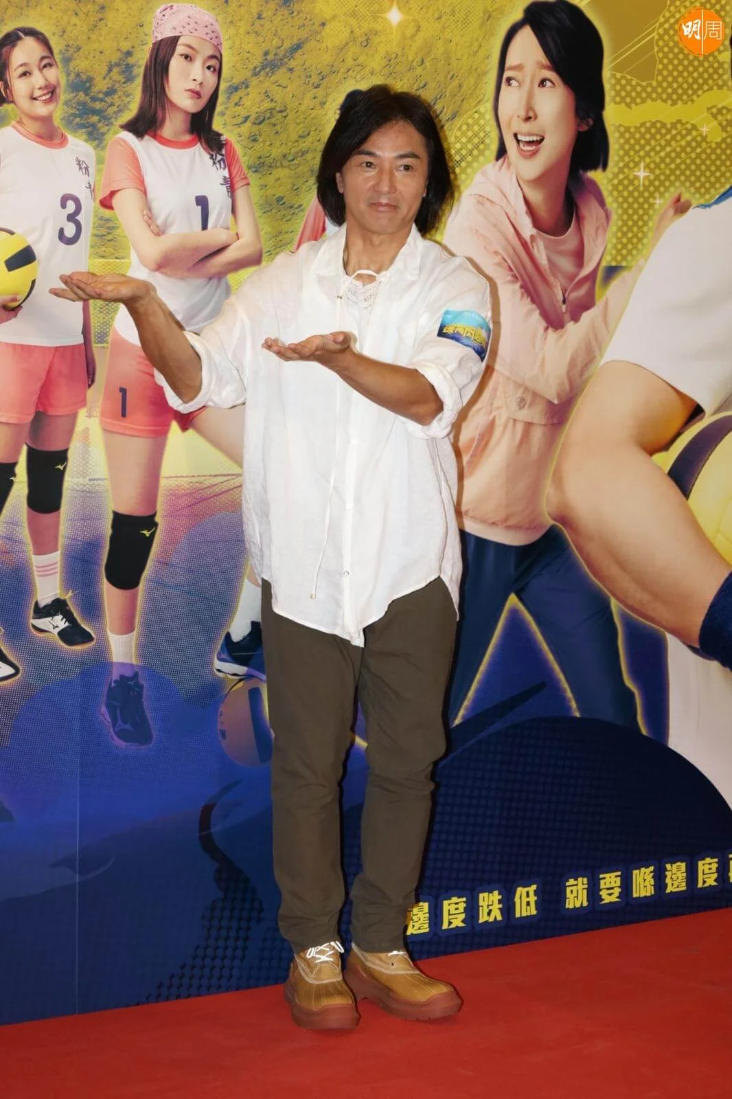 伊健日前出席首映禮，仍然Keep得好好。