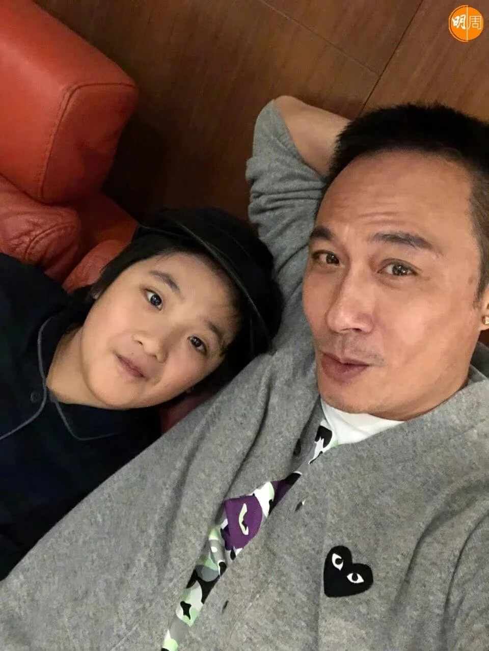 吳鎮宇的14歲囝囝費曼剛開學就確診。