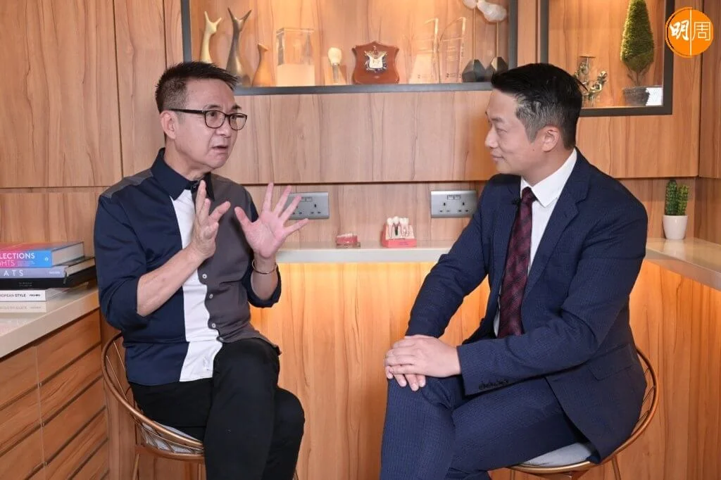 陳醫生認為長者甩牙並非必然,做好牙齒護理長者也能擁有健齒。