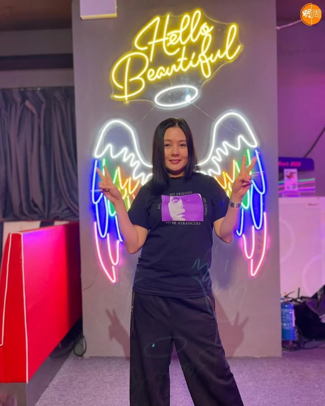 李麗珍閉關過後，精神爽利復工。