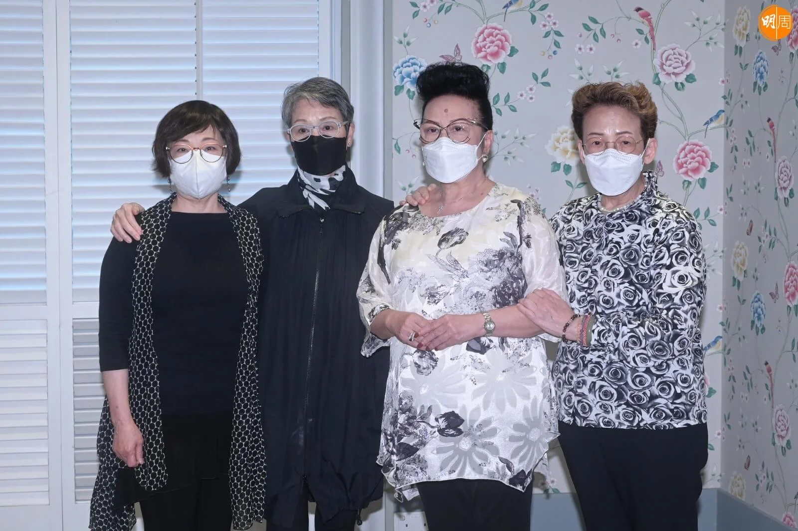 四位公主王愛明、陳寶珠、薛家燕、馮素波出席張正甫追思會。