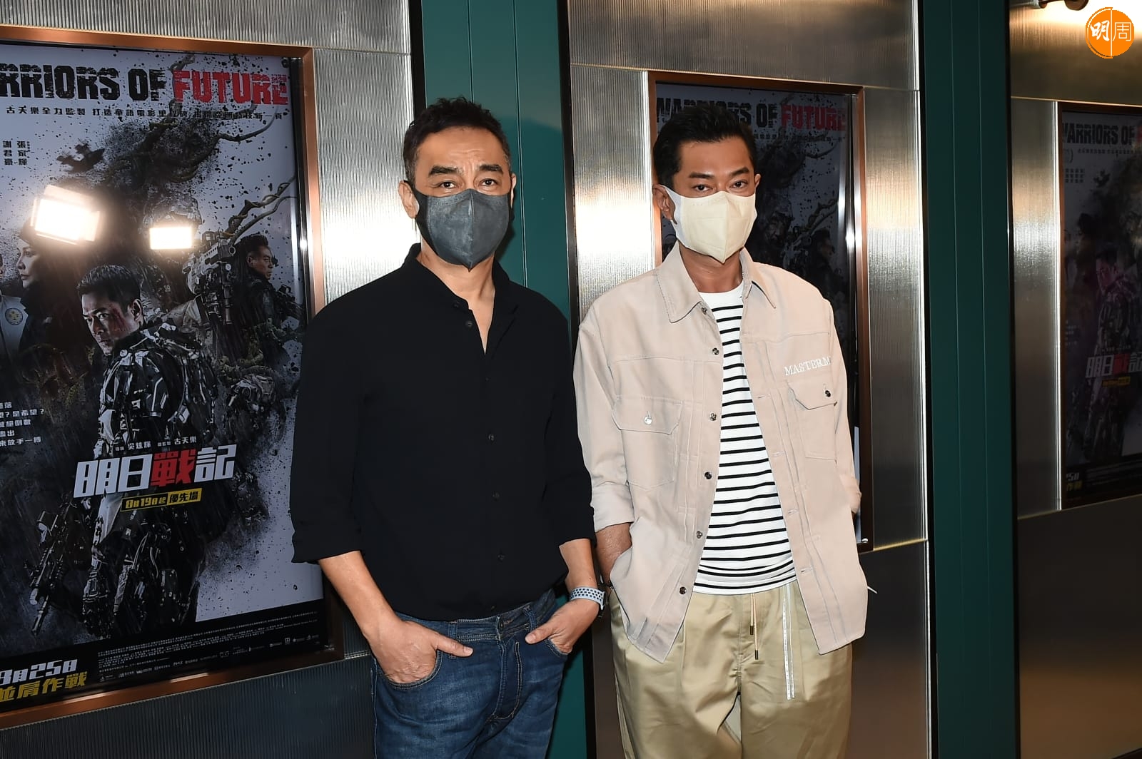 劉青雲與古天樂均以影片鼓勵年輕人。