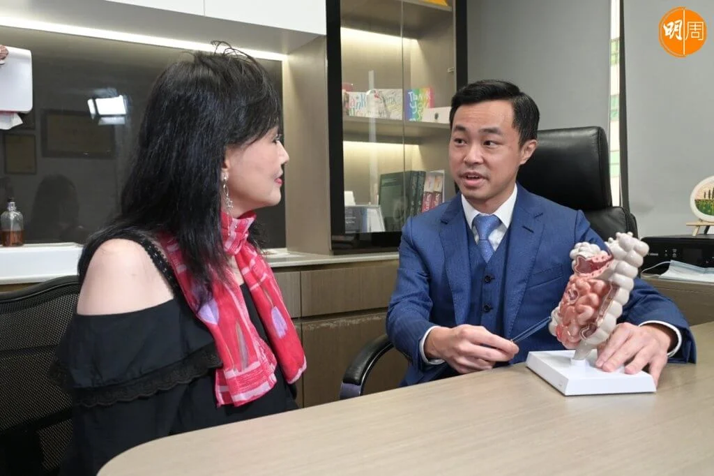 吳醫生指盲腸炎的學名是䦨尾炎,通常受感染引起發炎。