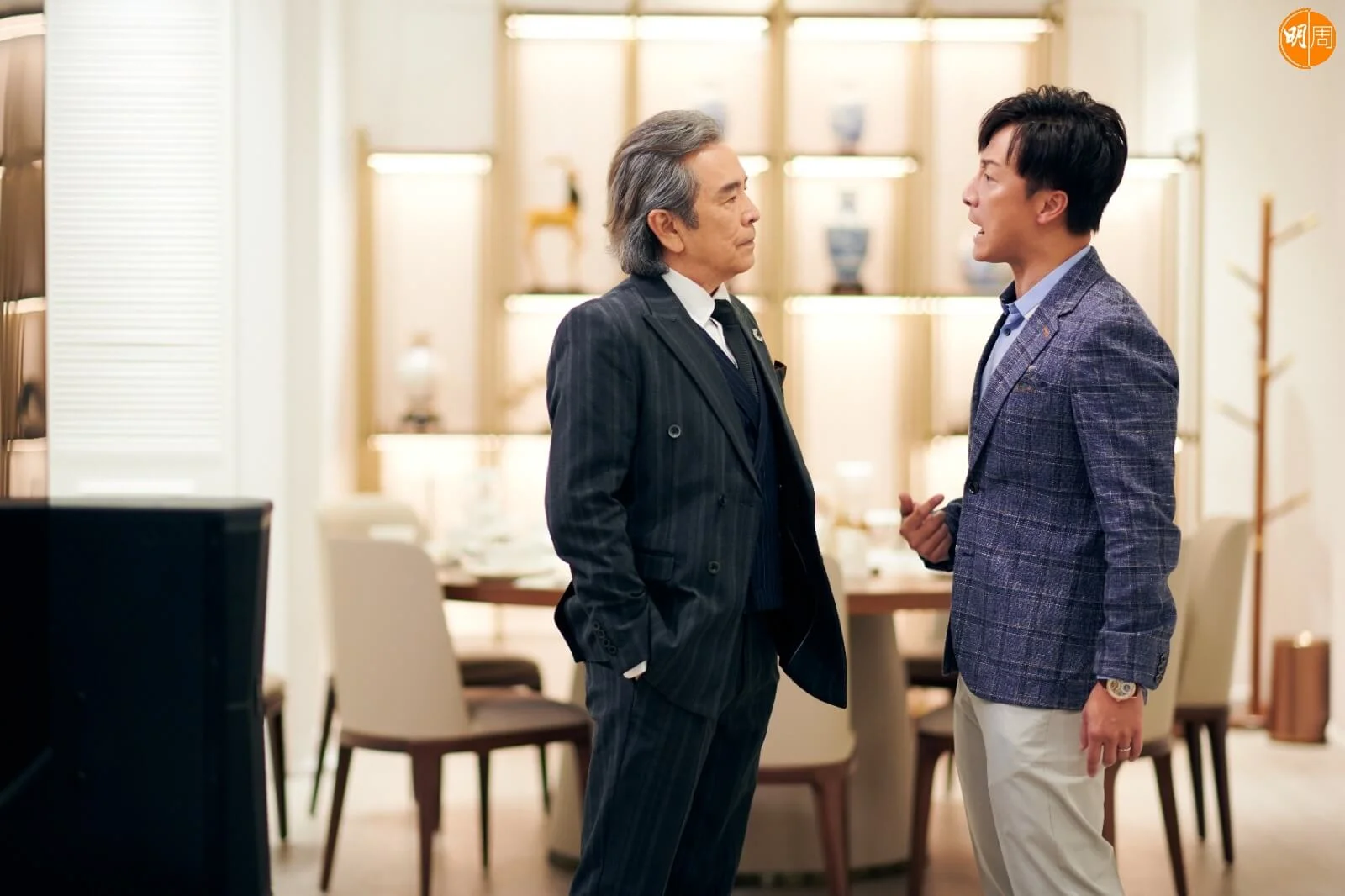 與John拍完多場嘈交戲,他表示覺得很爽。