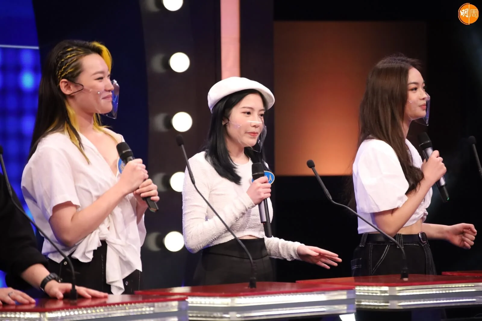《聲夢2》本地薑Jasmine、Janees和Pamela。