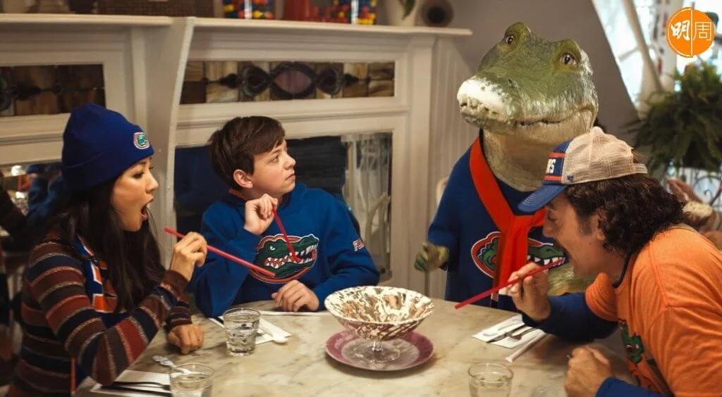 影片以小朋友與鱷魚的友情，表達擁有獨特個性東西並沒有錯，以及考驗勇氣的主題。