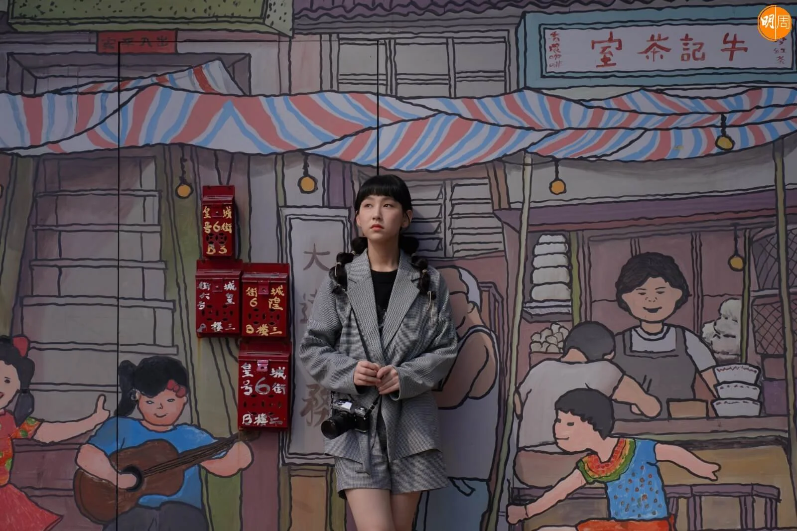 Gigi很享受今次拍攝旅程。