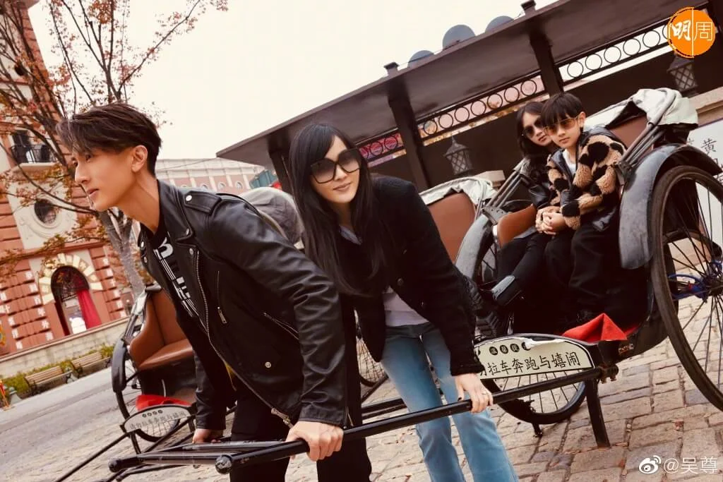 吳尊一家四口都很享受在內地生活。