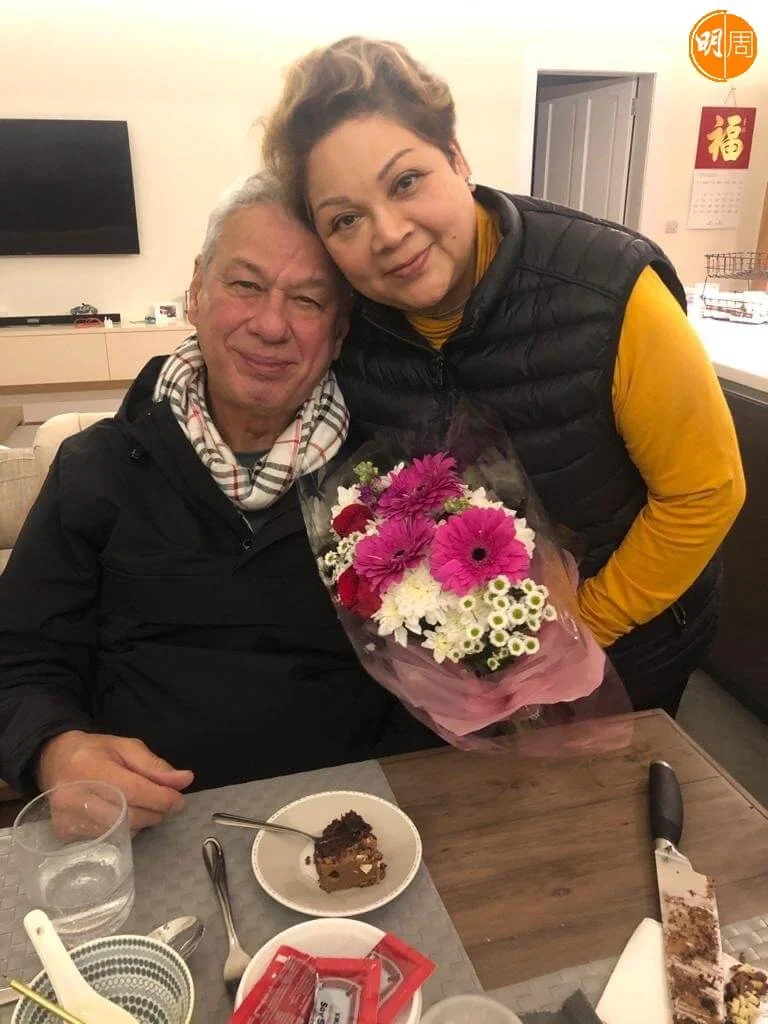 肥媽老公Rick雖然已離開，但她仍覺得老公在身邊。