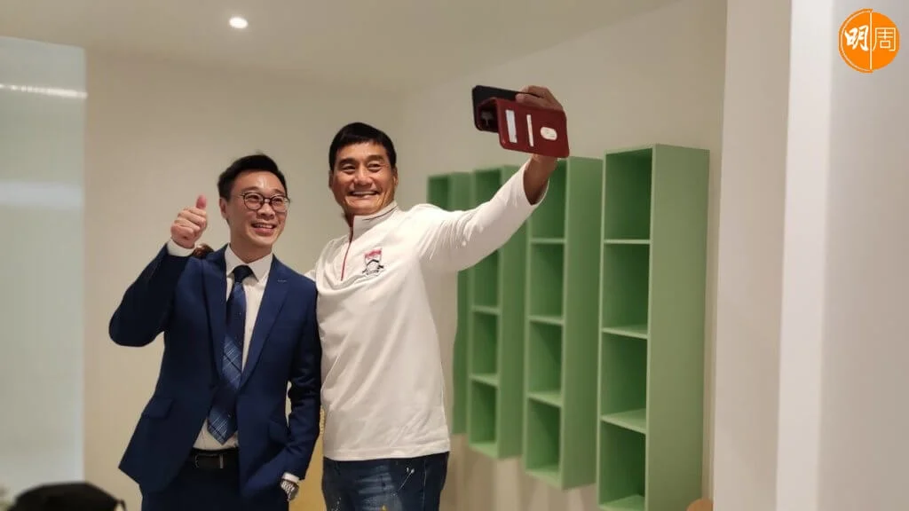 愛運動的棠哥,知道運動能令好膽固醇增加非常高興。