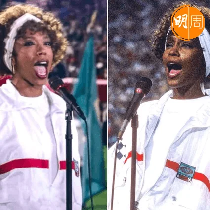 娜奧美艾奇 (左) VS 雲妮侯斯頓 (右)