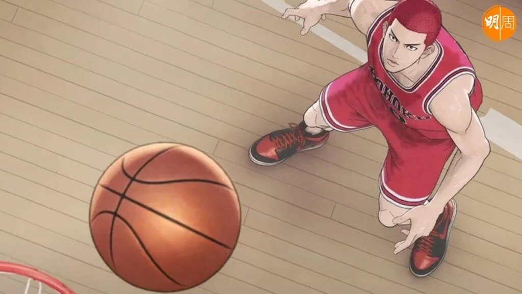 櫻木花道在片中雖然不是主角,但仍十分突出兼搞笑。