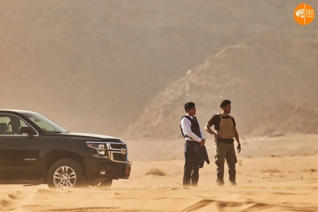 約旦的山谷及沙漠,連黃晸民也贊歎風景迷人。