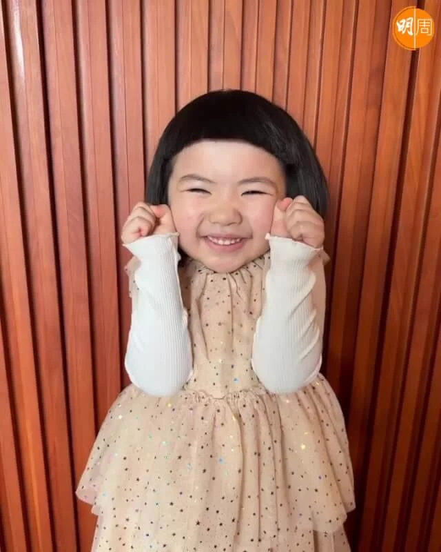 Lucy提到開生日會就開心興奮。