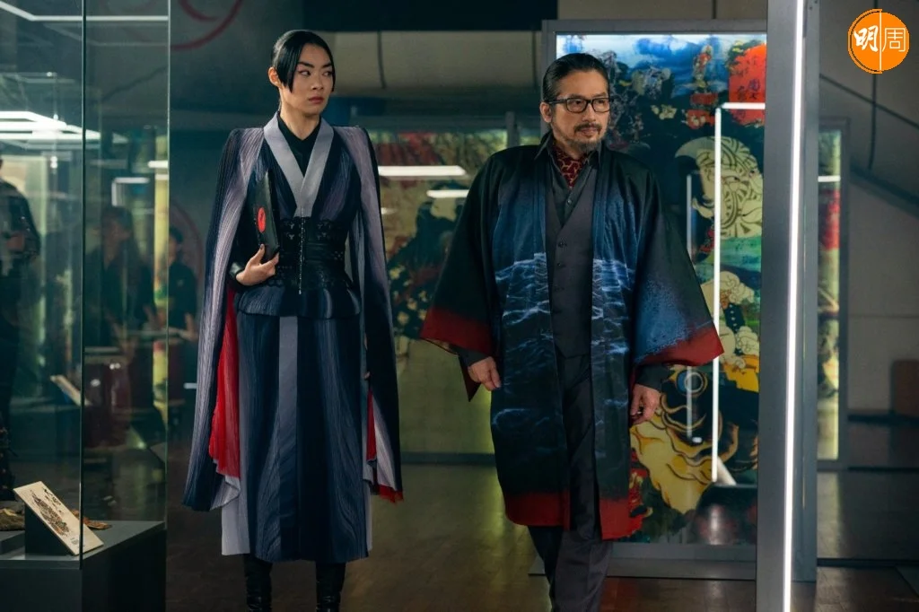 真田廣之飾演大阪殺手酒店「穹天屠」經理島津，對John Wick有情有義。