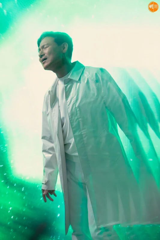 張學友對新砍歌詞意境感觸良多。