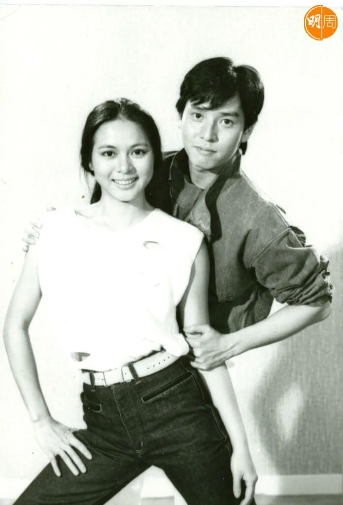 鄭文雅在電影《小生怕怕》與譚詠麟合作。