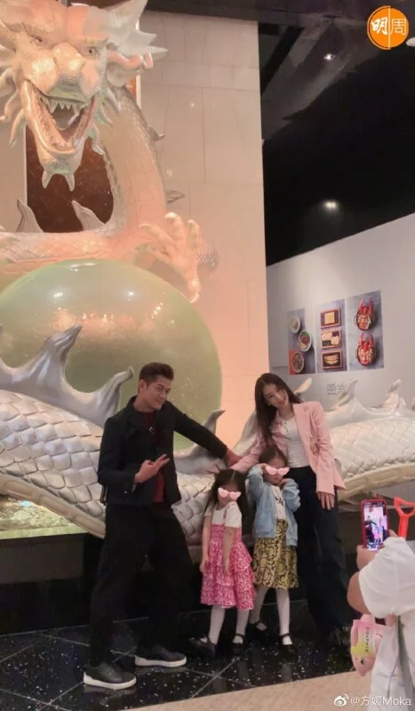 郭富城帶一家大細去澳門旅遊，方媛發文感謝被讚情商高。