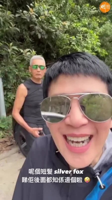 吳君如跟發哥跑步似搞笑多過運動。