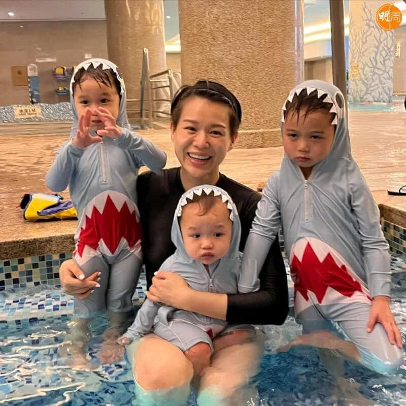 杏兒分享生育三個兒子時的難忘事