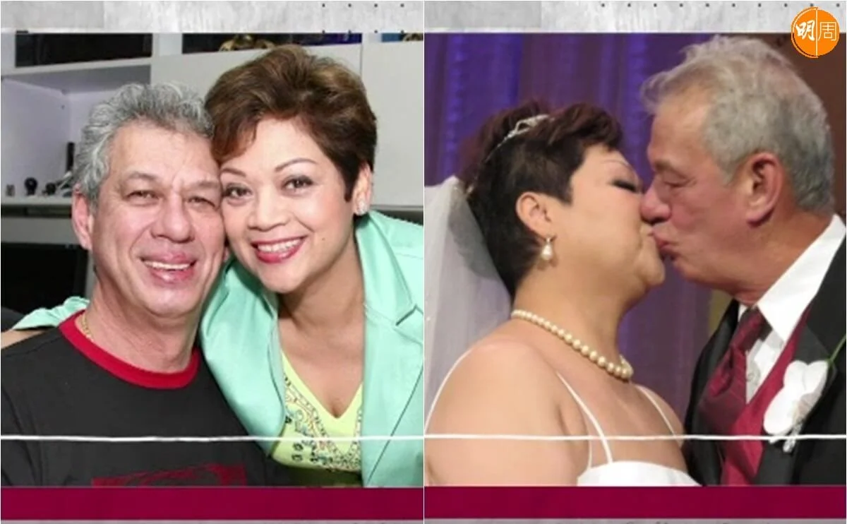 肥媽同亡夫Rick好恩愛。