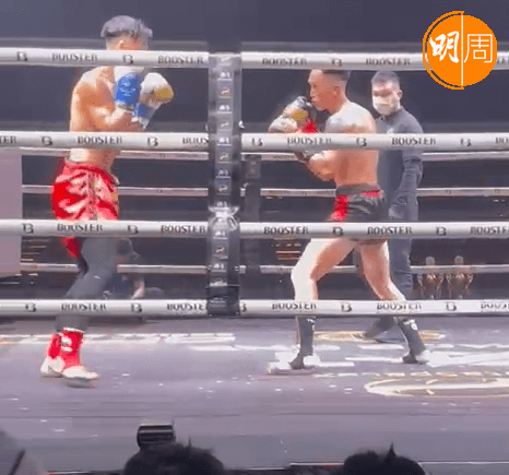 陳國峰最近參加一個泰拳比賽，對手年紀比他年輕十八年。