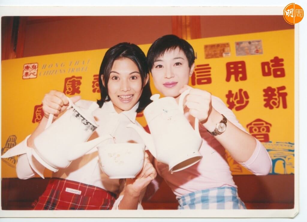 陳法蓉與好姊妹蔡少芬。