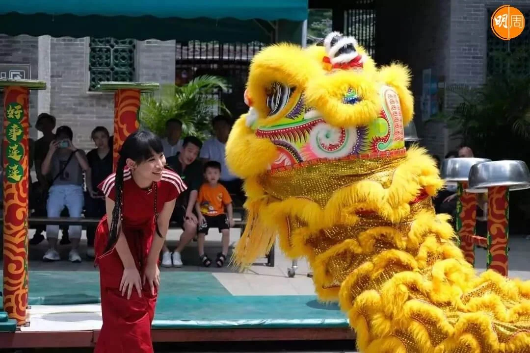 Gigi對醒獅有興趣。