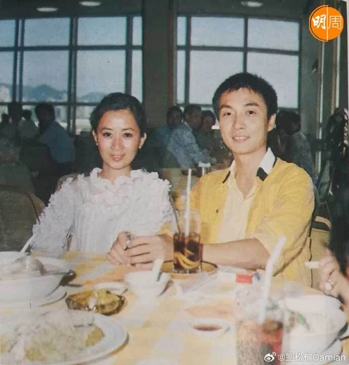 劉松仁在微博貼上昔日青澀合作找舊拍檔。