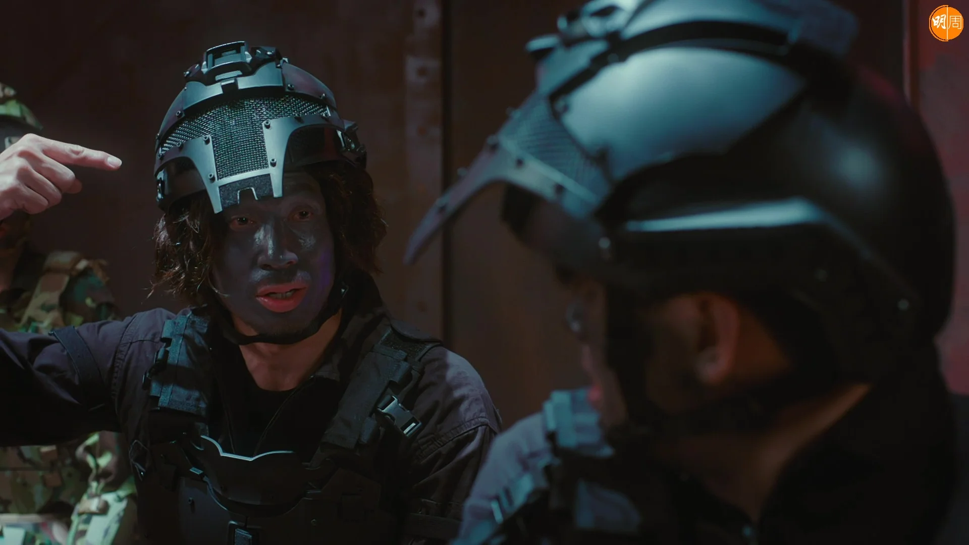 陳豪「黑面」造型好好笑。