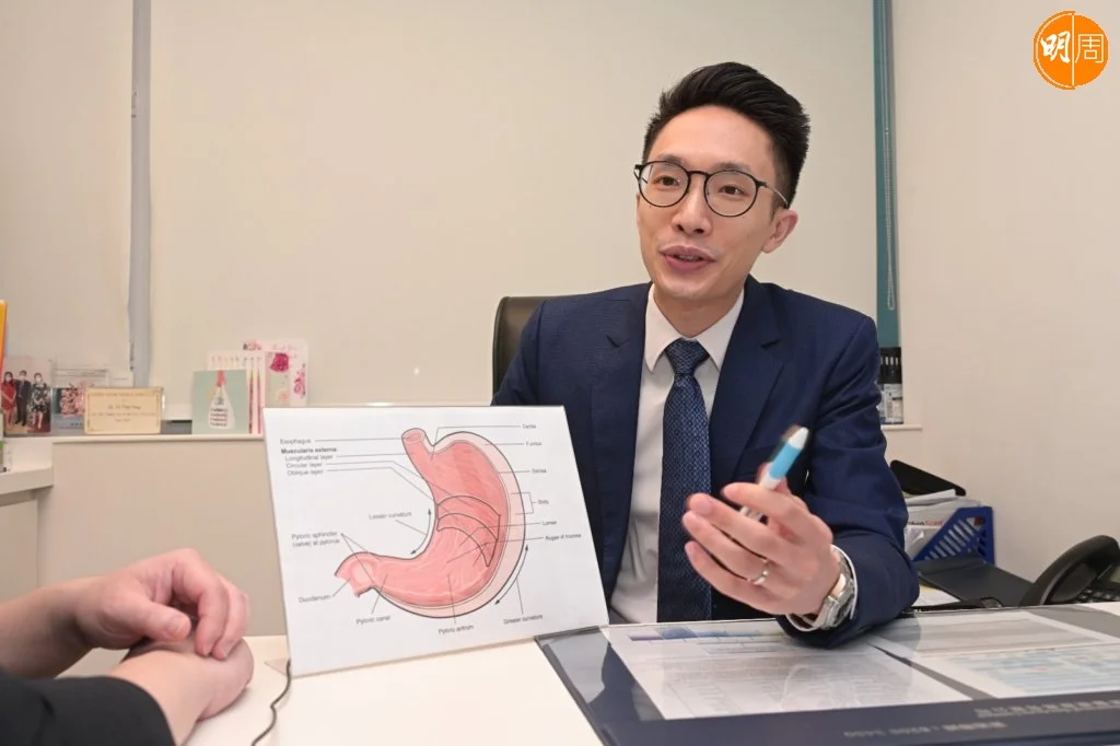 余醫生指香港很多人忽略了幽門螺旋菌感染引起的胃炎