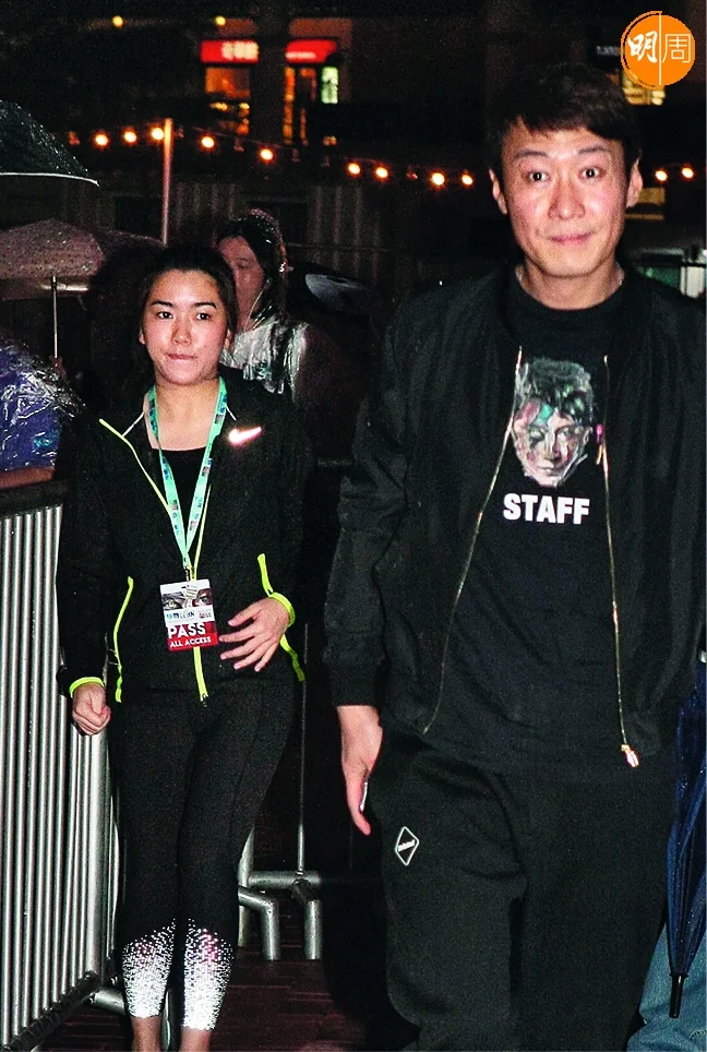 阿Wing自15年開始，幫黎明接工作，已經常在左右。