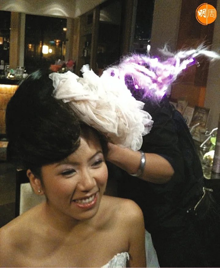 阿Wing曾結過一次婚