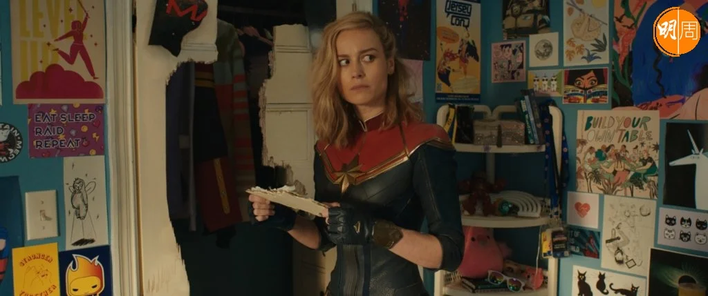 貝兒娜森今集弗爆，再扮Marvel隊長。
