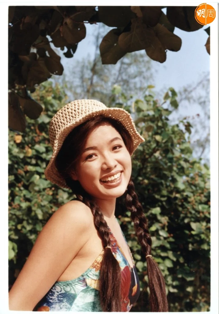 初入亞視的寶珮如,年輕青春活潑。