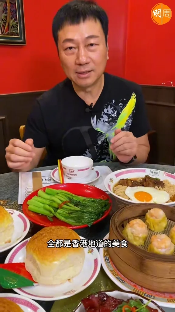 黎耀祥有空都會出動「食好西」慰勞自己。