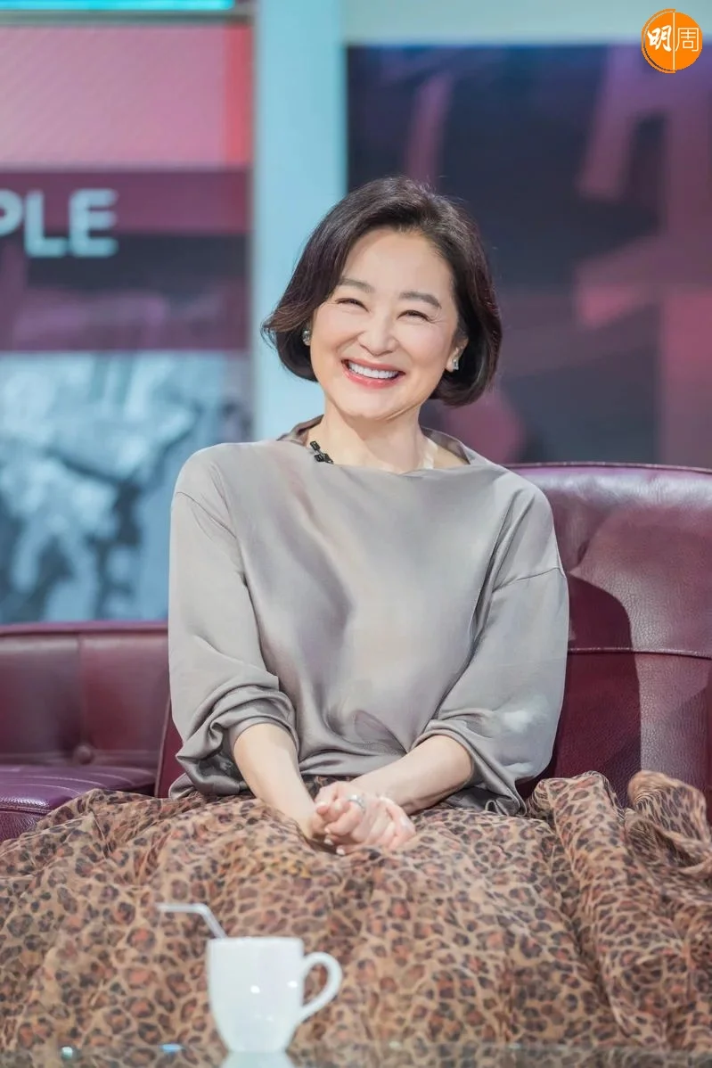 第二人生方過九歲生日,林青霞喜上眉梢。