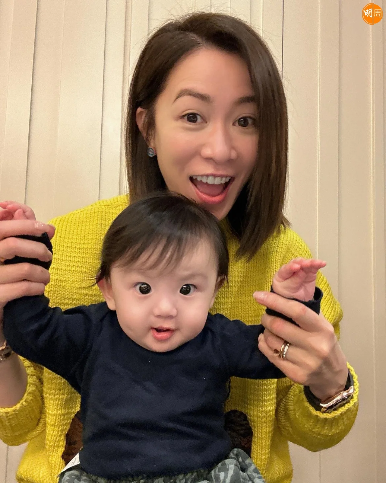 最細的契仔是Toby兩歲兒子