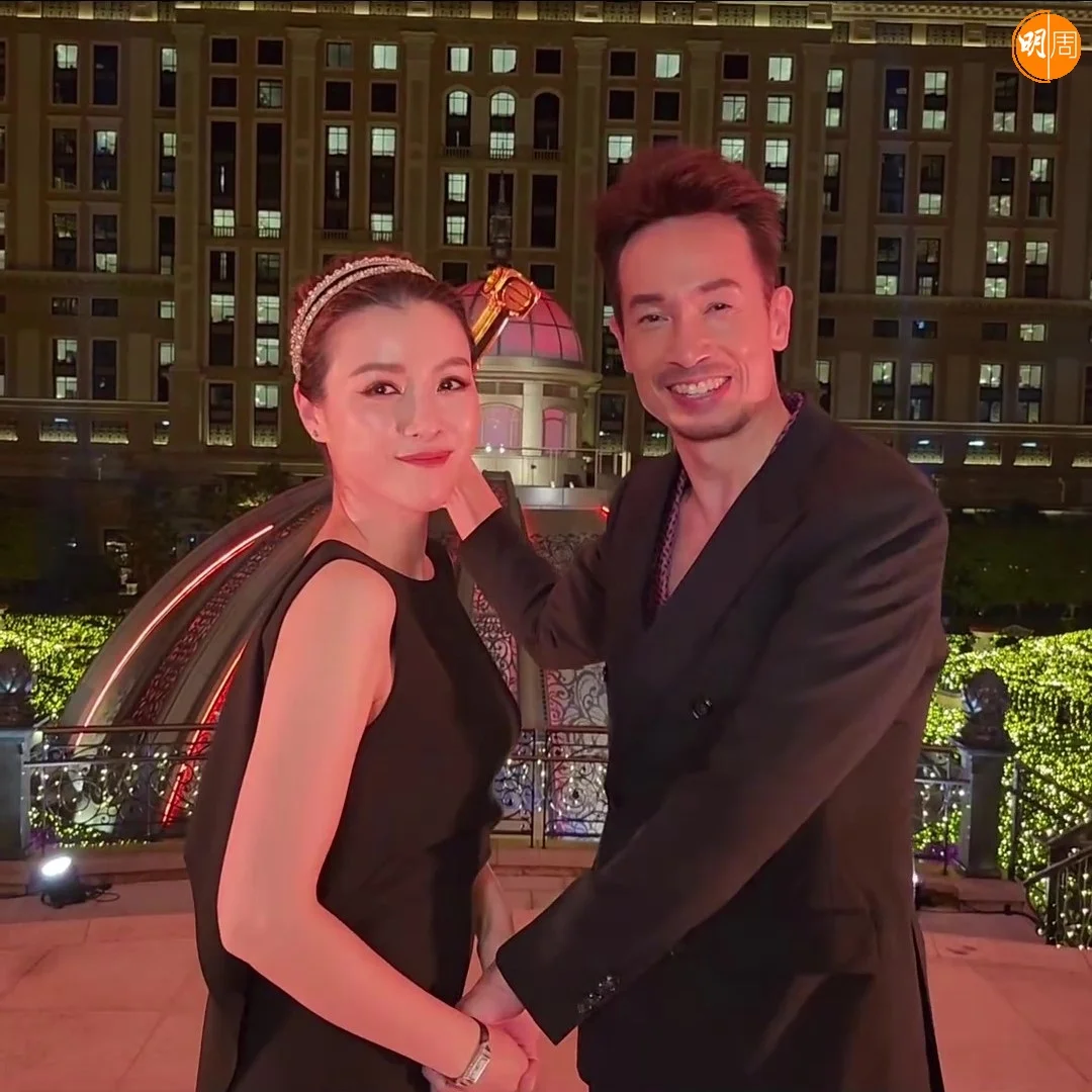 陳豪得視帝,陳茵媺與有榮焉。