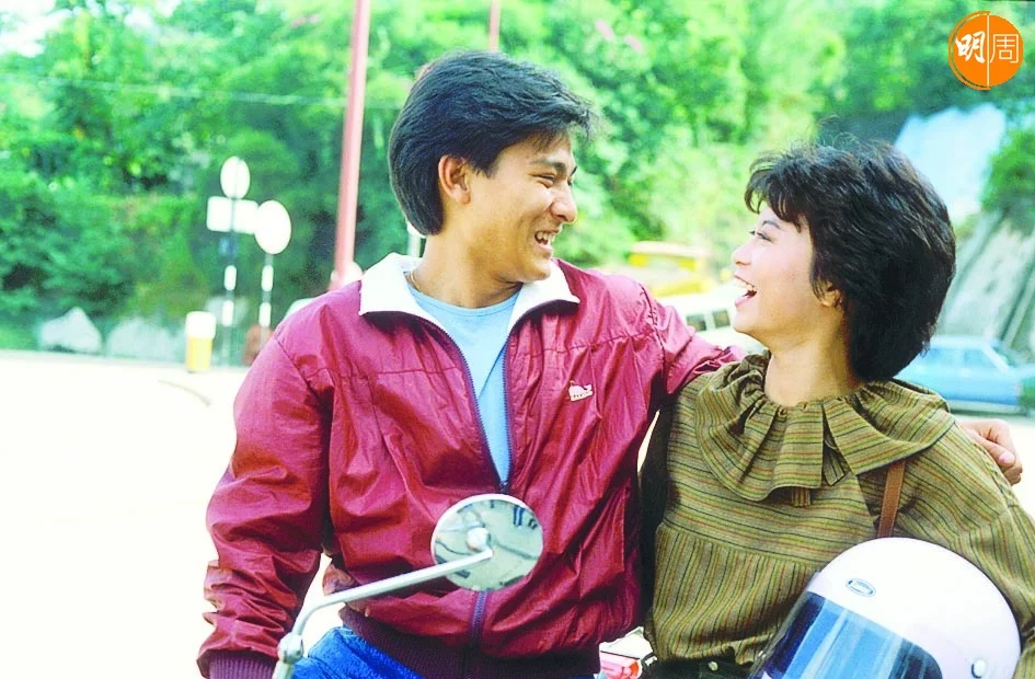 警匪劇《獵鷹》，劉德華和陳敏兒飾演出身於警校的情侶。