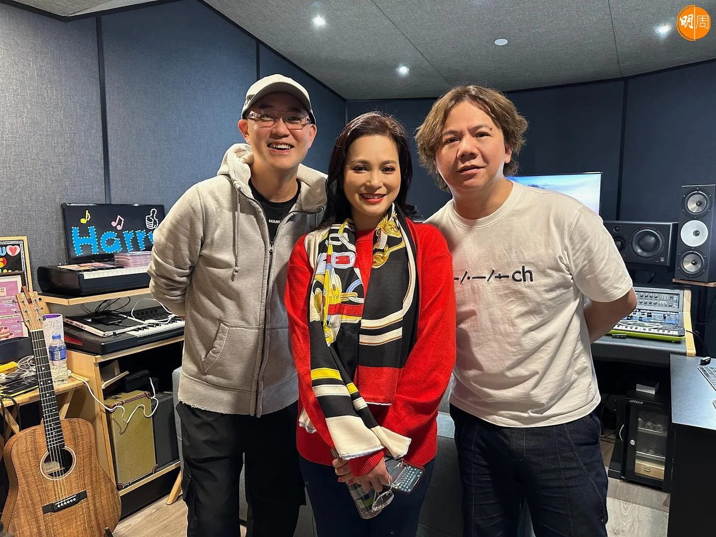 樊亦敏作客伍仲衡與周國豐的直播節目。