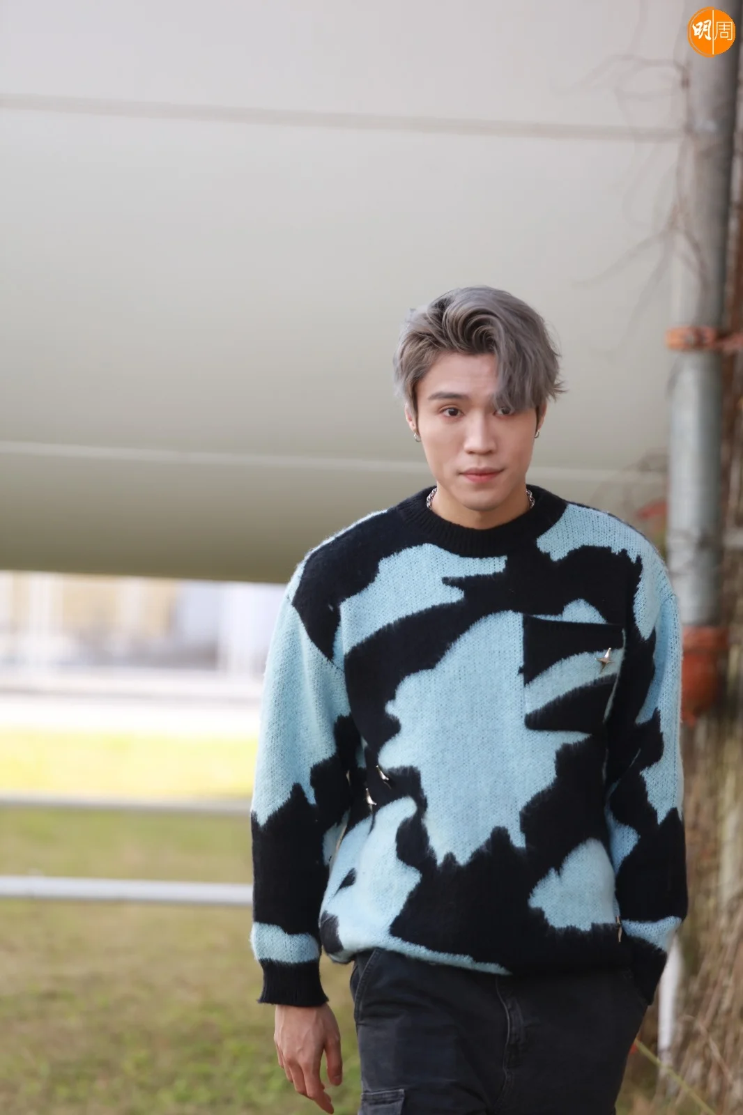 丁子朗希望有曝光率，全為了加拿大的嫲嫲。