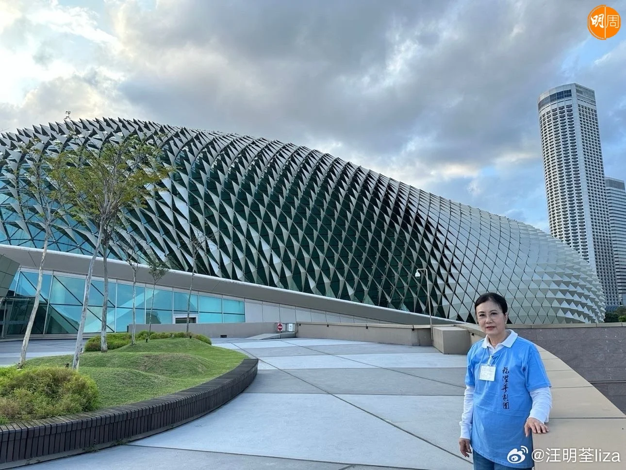 汪明荃四年前已希望能夠到新加坡濱海藝術中心劇院演出粵劇,終於夢想成真。