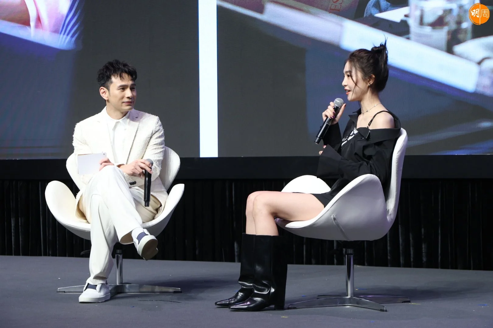 王梓軒擔任主持，《半熟男女》女主角曾夢雪暢談角色性格。