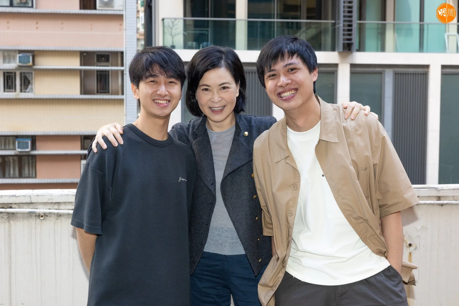 蘇王華與兩位新導演。