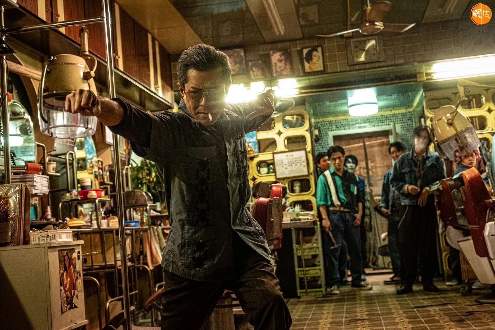 古天樂好有氣勢。